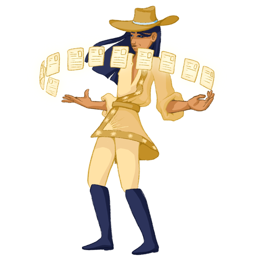 Illustration symbolisant l'organisation des informations et des traitements documentés